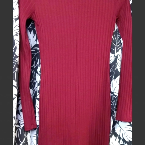 Forever 21 Maroon Dress - Picture 3 of 3